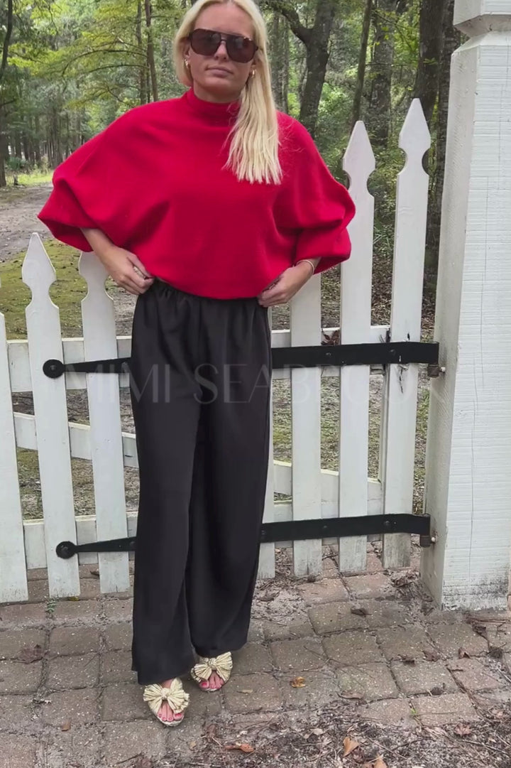 Hyde sweater, red