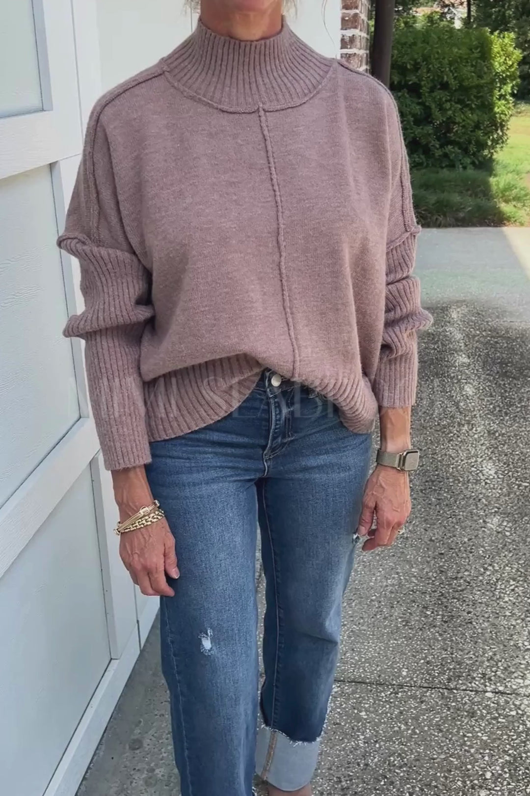 Emmeline sweater, mocha