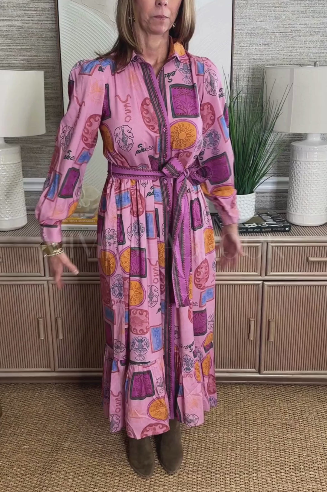 Dakota Maxi Dress by Briton Court