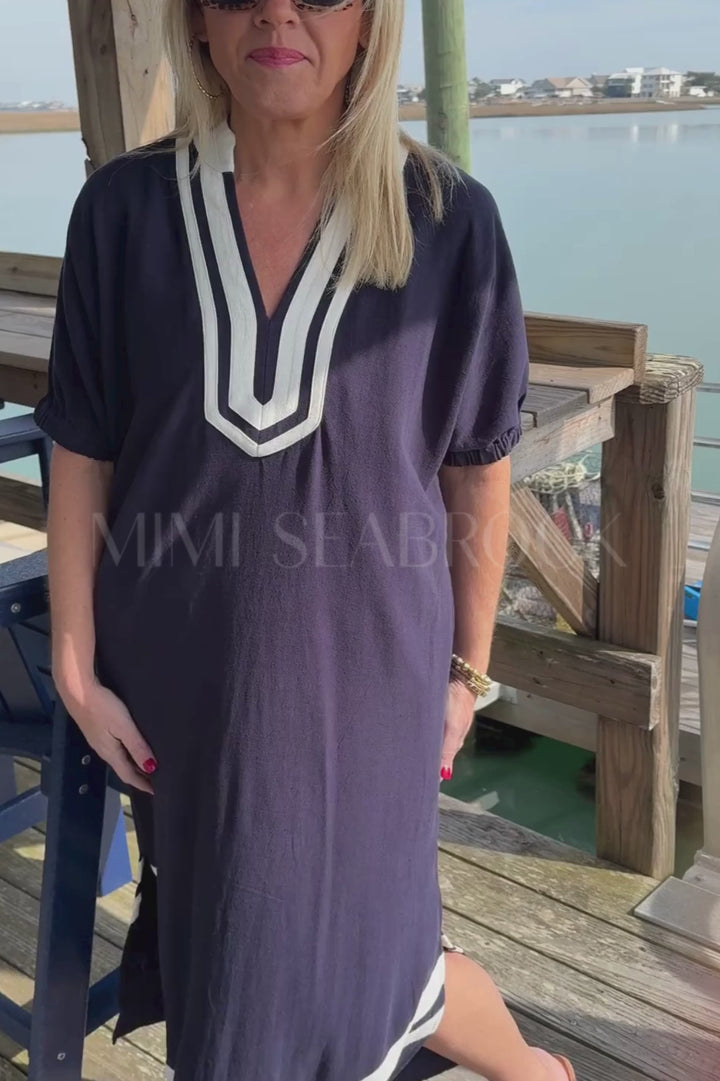 Stonegate dress, navy