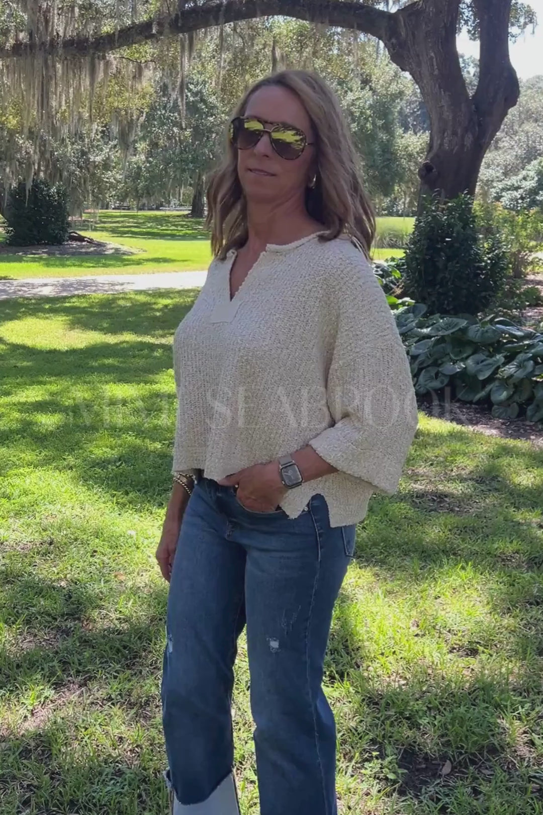 Jemma sweater, oatmeal