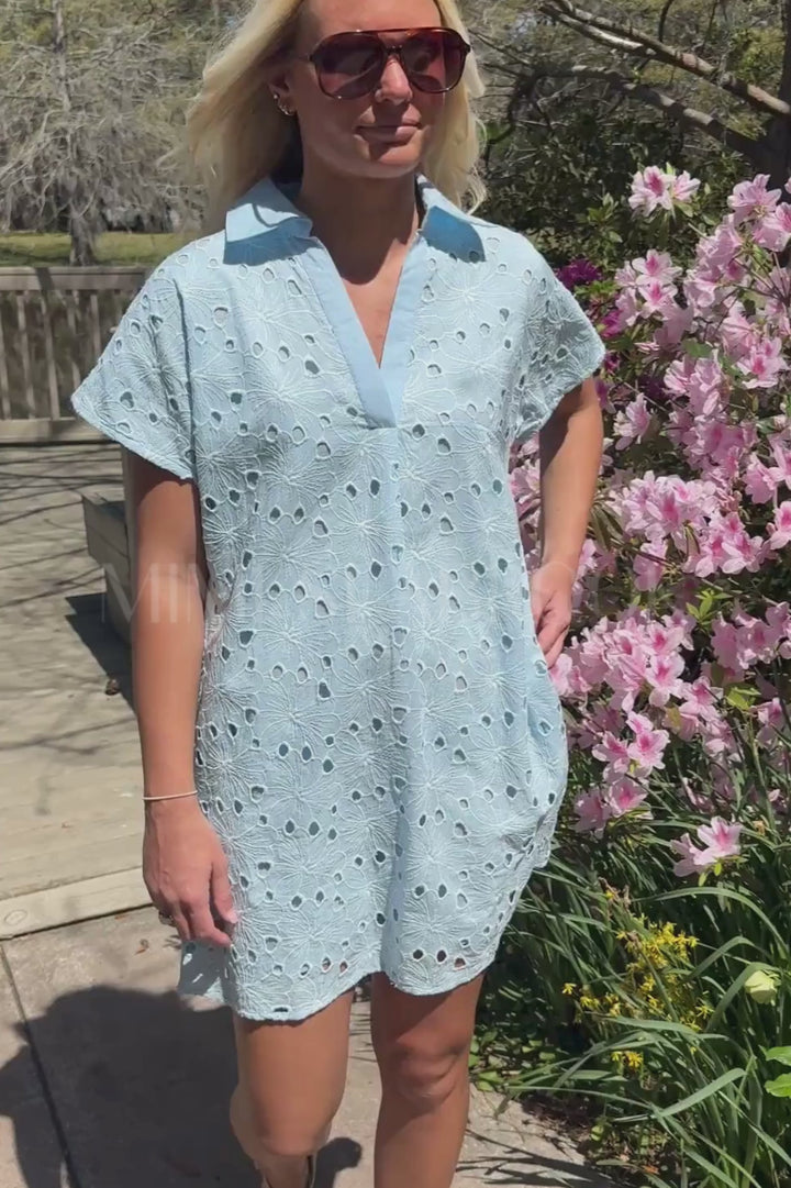 Perla dress, blue