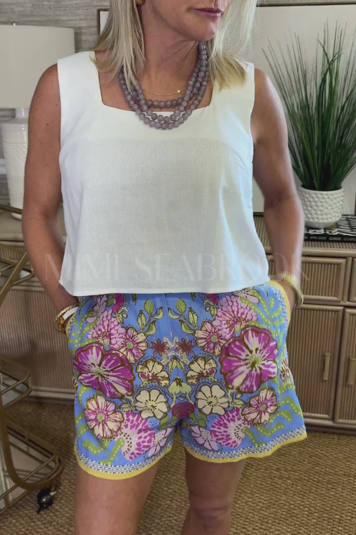 Payton shorts, chambray