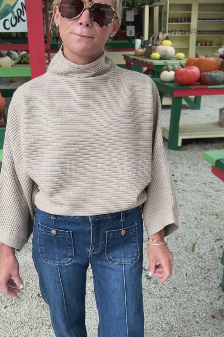 Florence sweater, taupe