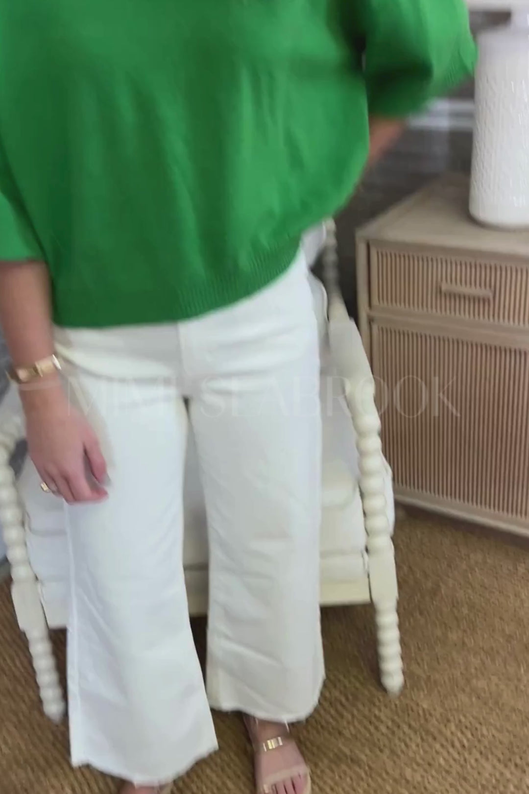 Hadleigh sweater, green