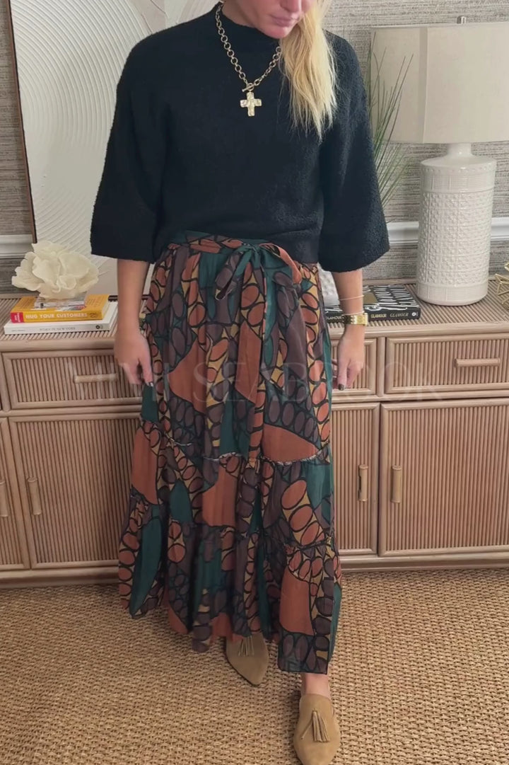 Kitty Ankle Skirt by Cleobella