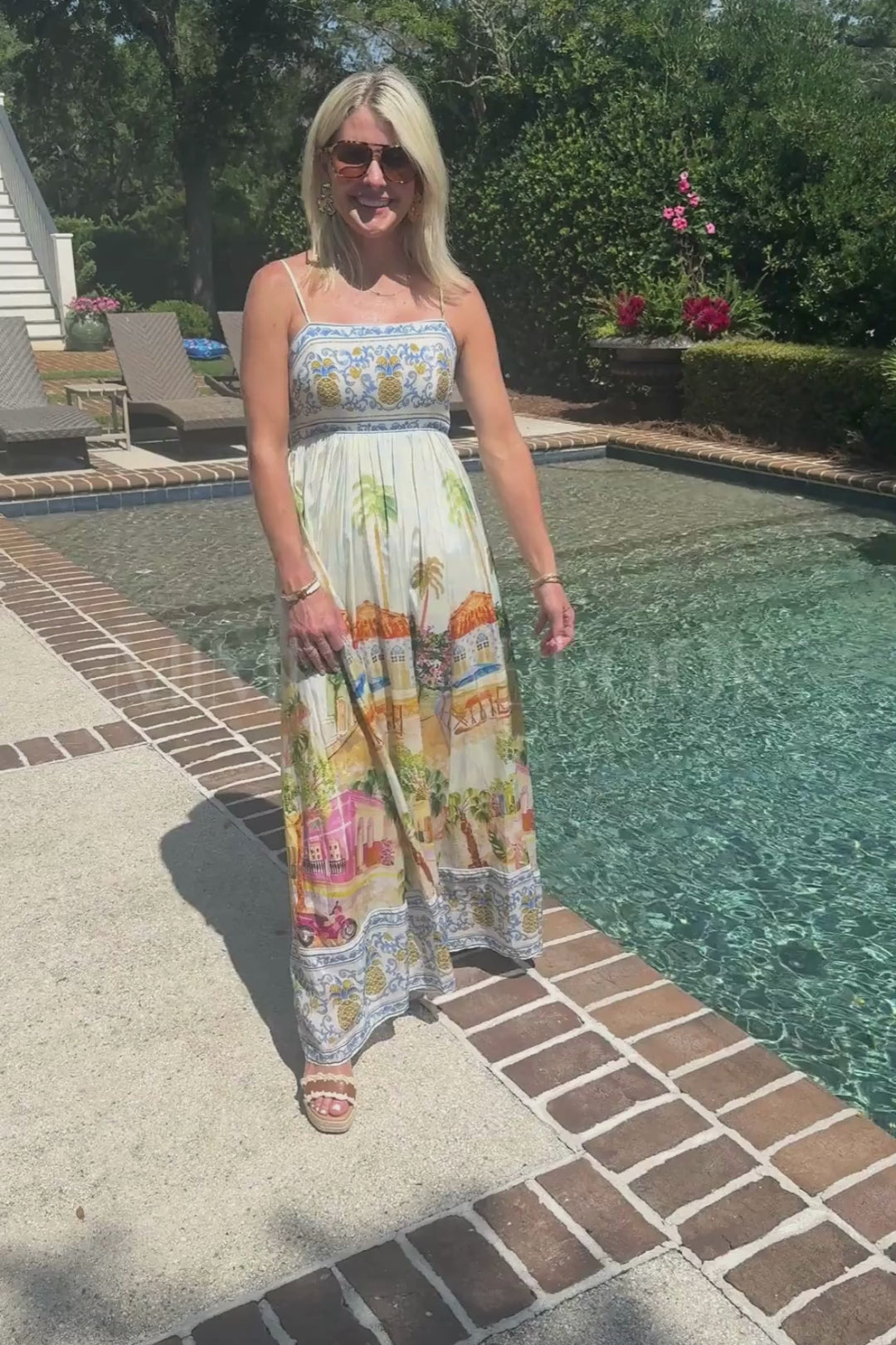 Aracati Multicolor Maxi Dress by Farm Rio
