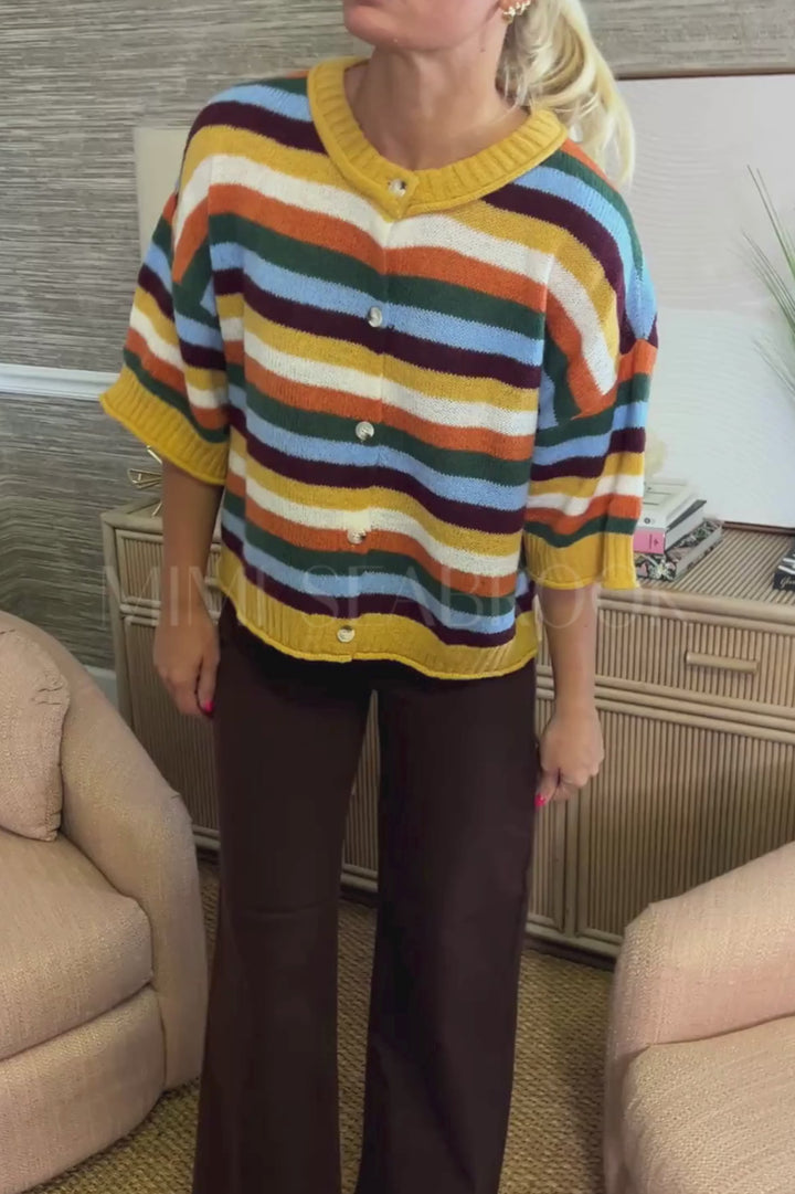 Brenner sweater, mustard