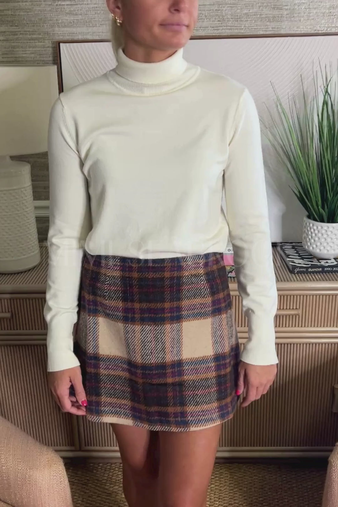 Chesley sweater, ivory