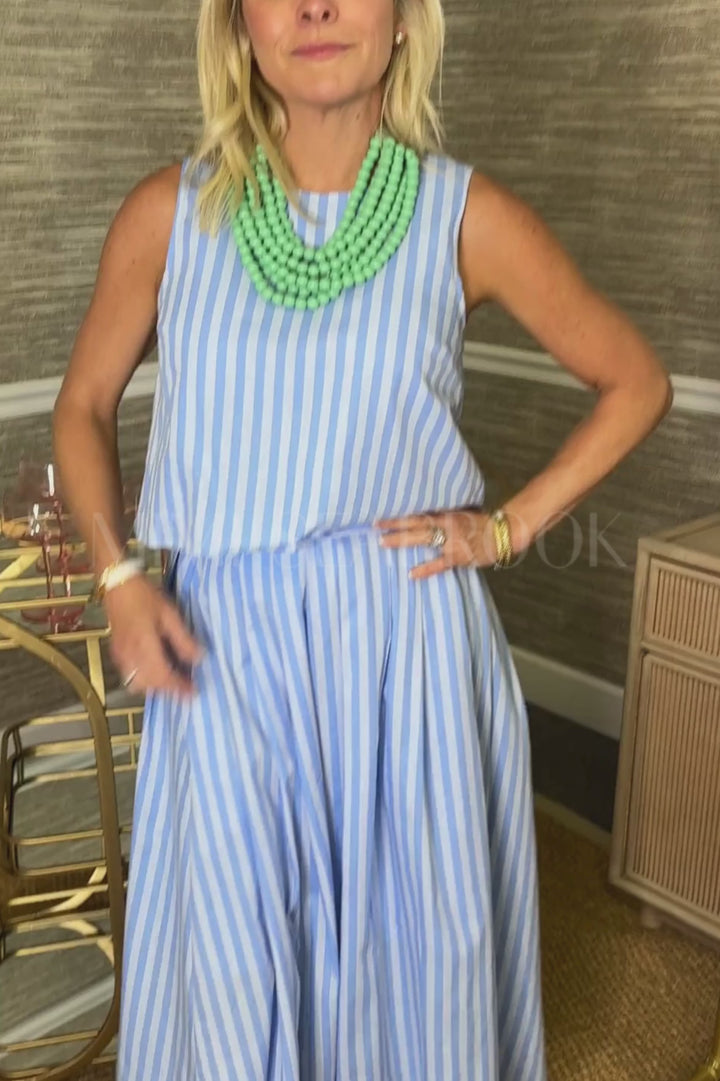 Bale skirt, blue