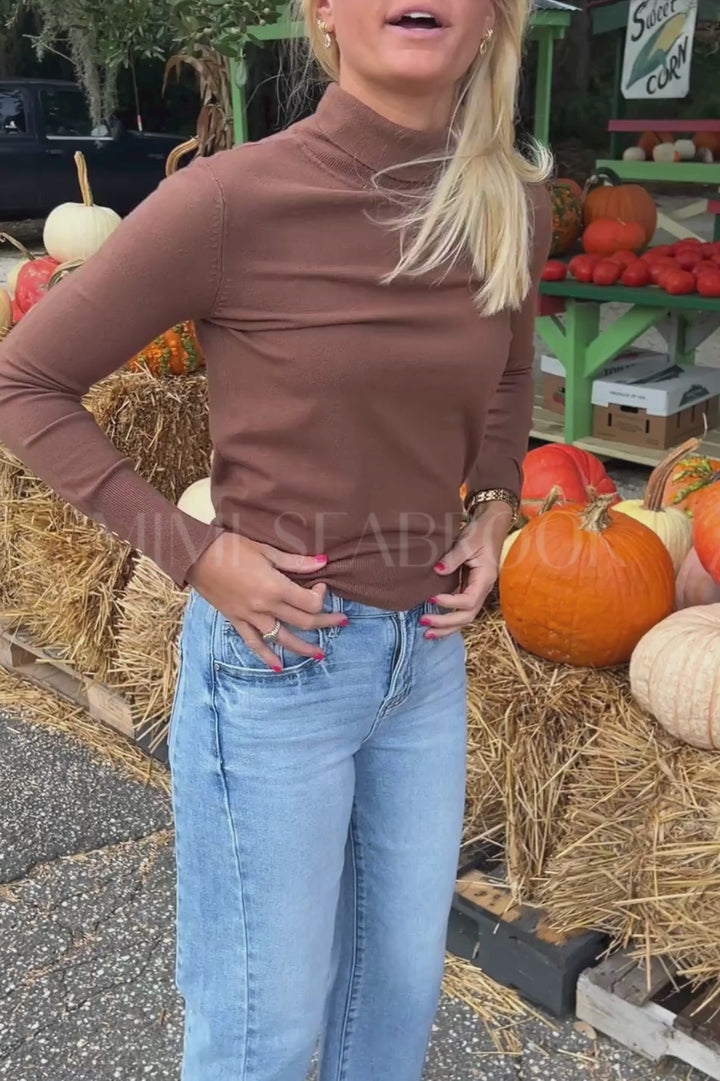 Chesley sweater, brown