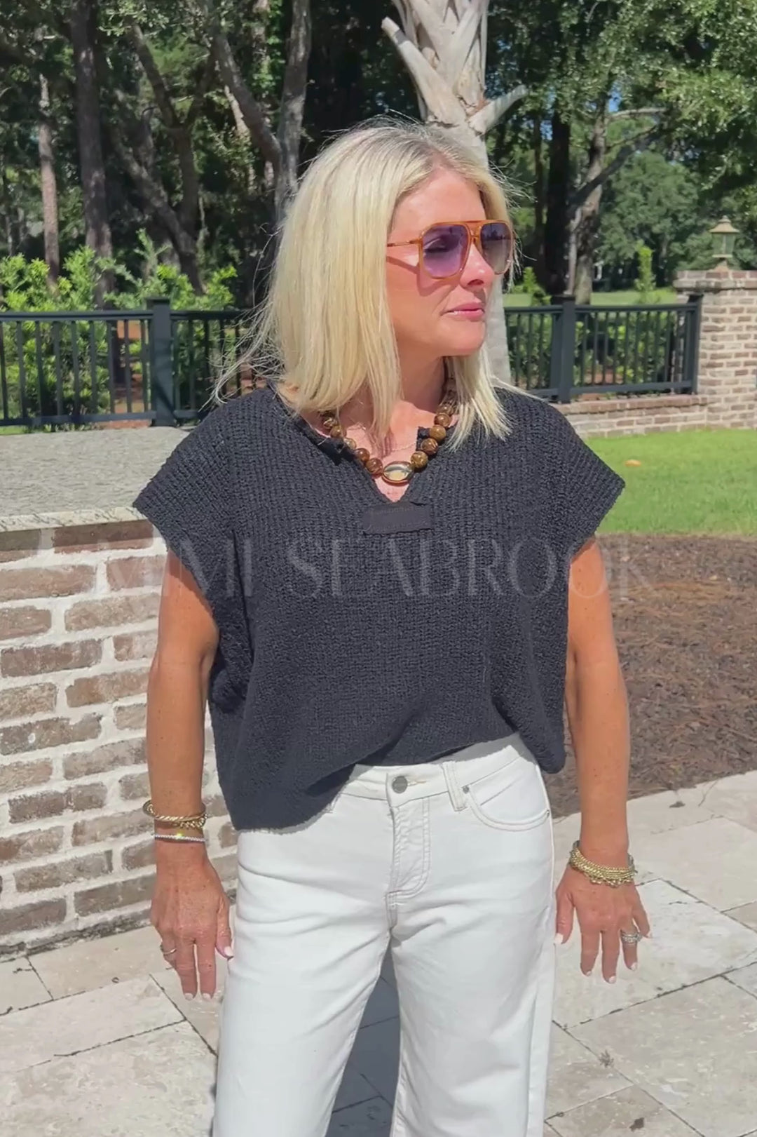 Culbertson sweater, black