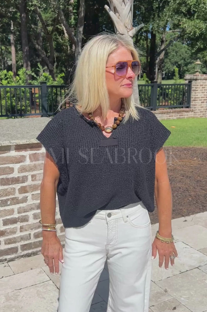 Culbertson sweater, black