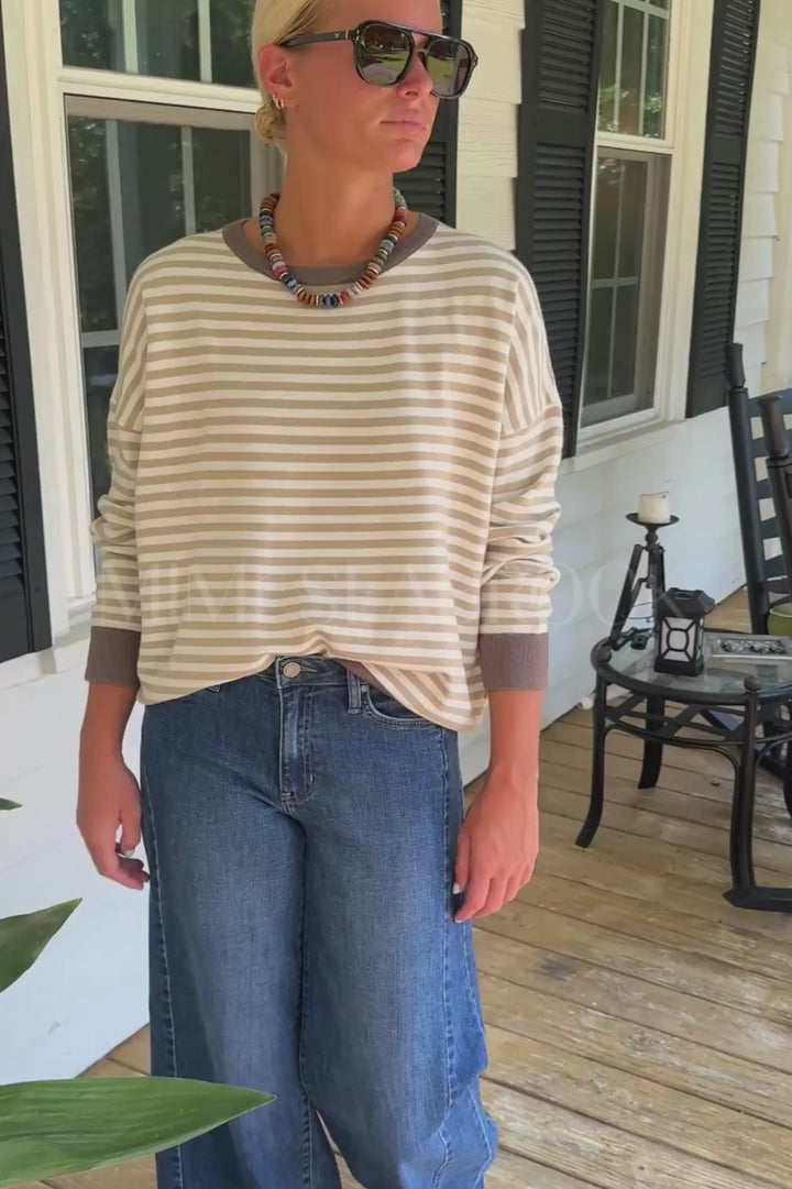 Ferris sweater, tan