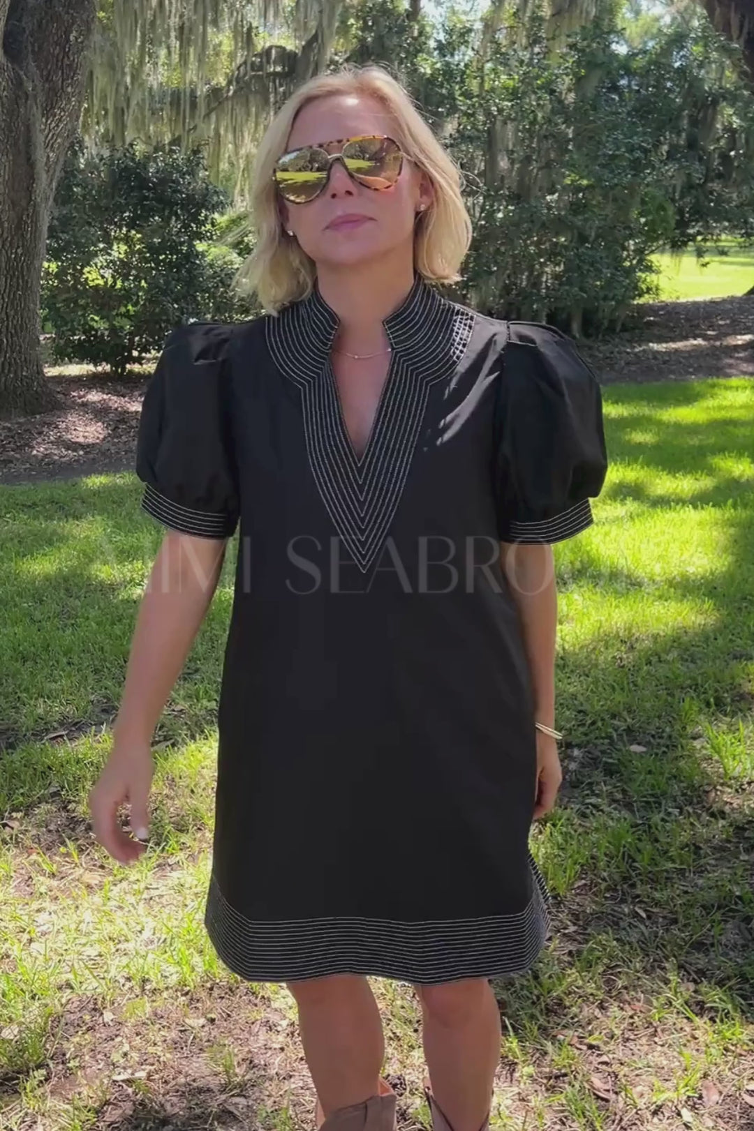 Rosalee dress, black