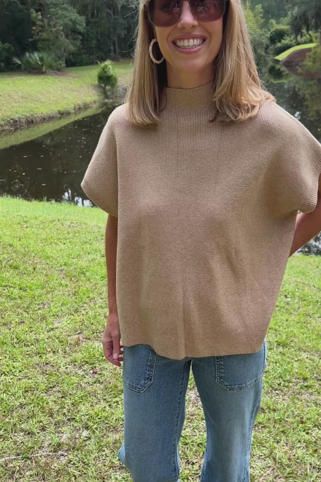 Ronan sweater, taupe