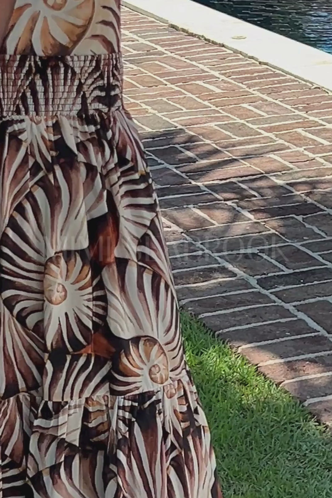Ammonite Knot Maxi Dress by Farm Rio