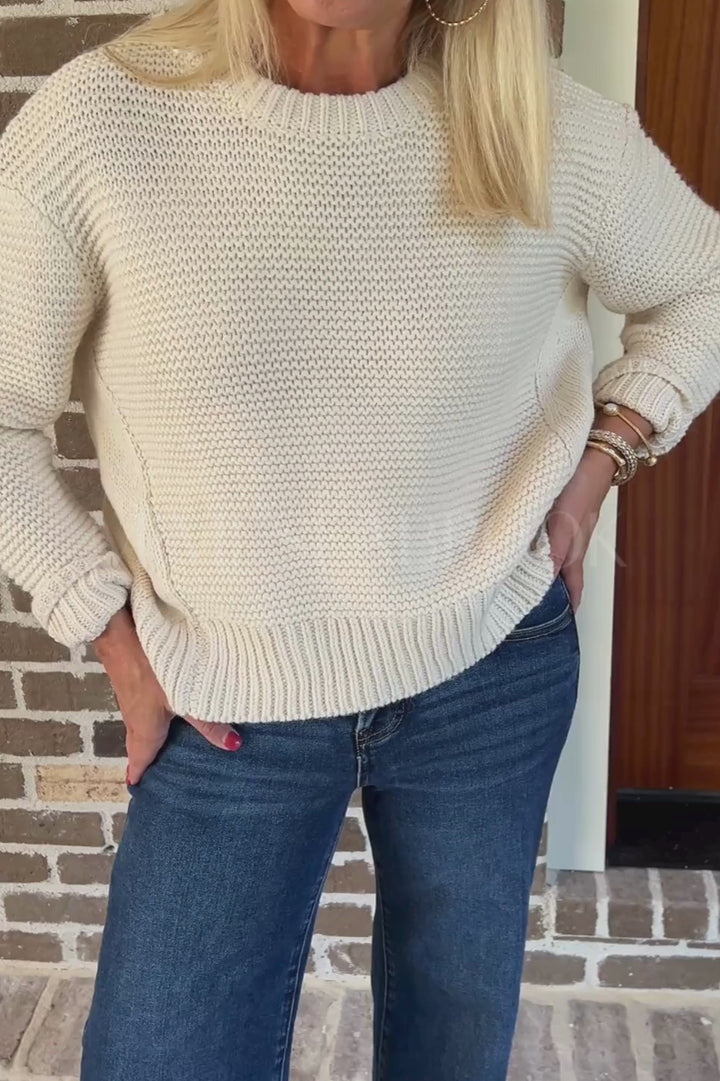 Shella sweater, cream