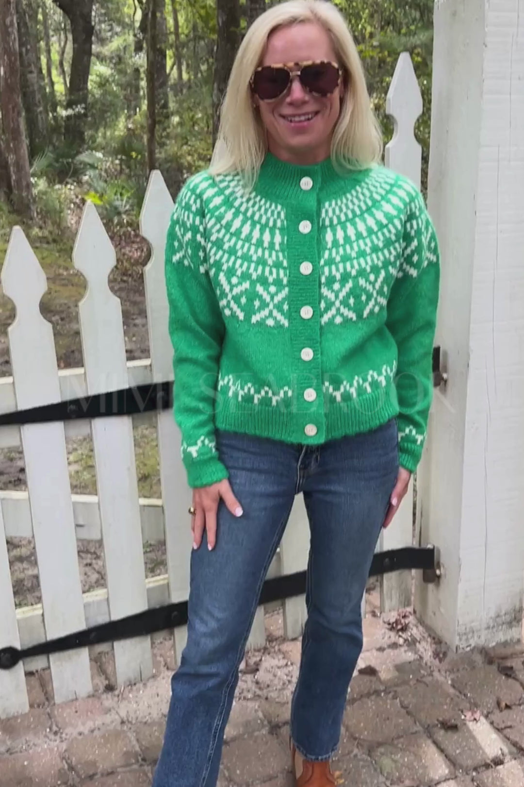 Seymour sweater, green