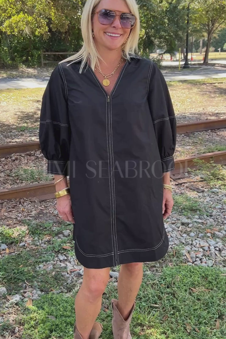 Ashleigh dress, black