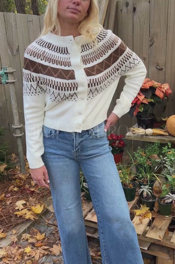 Strickland cardigan sweater