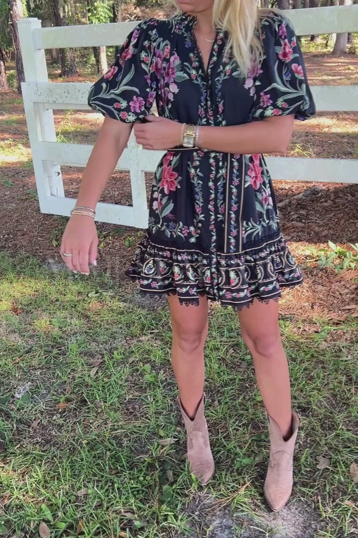 Belle Garden Mini Dress by Farm Rio