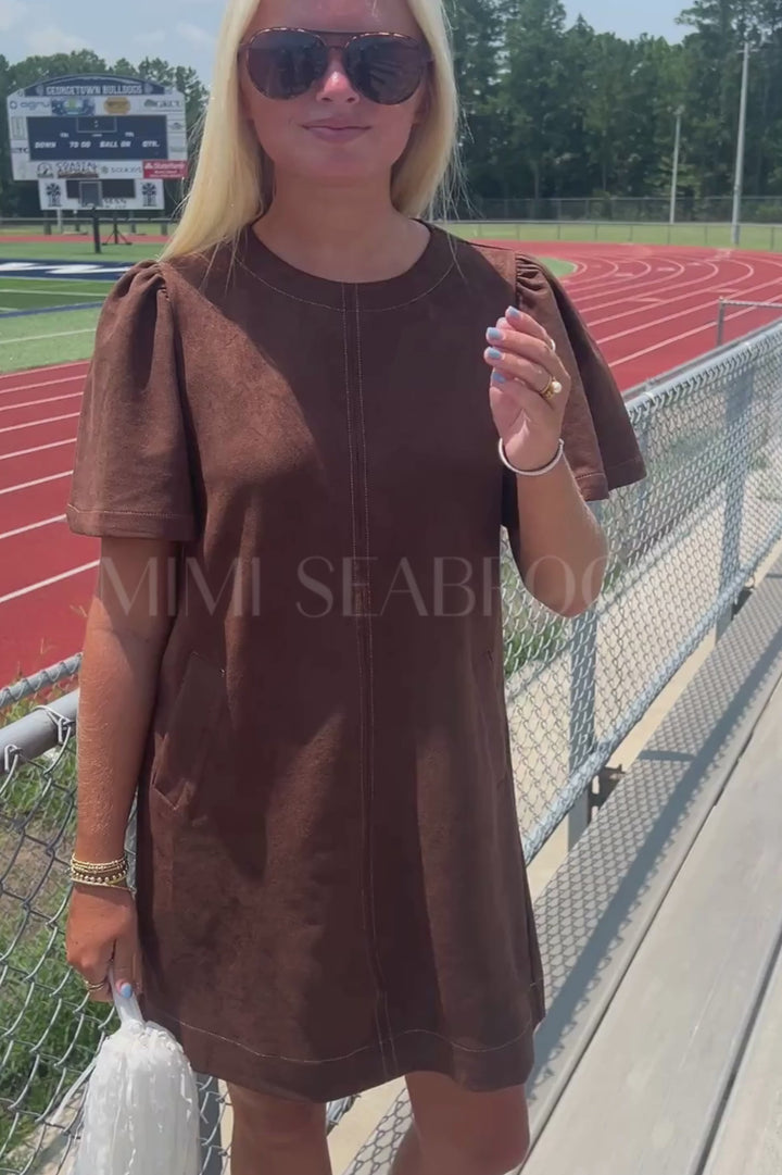 Gordon dress, brown