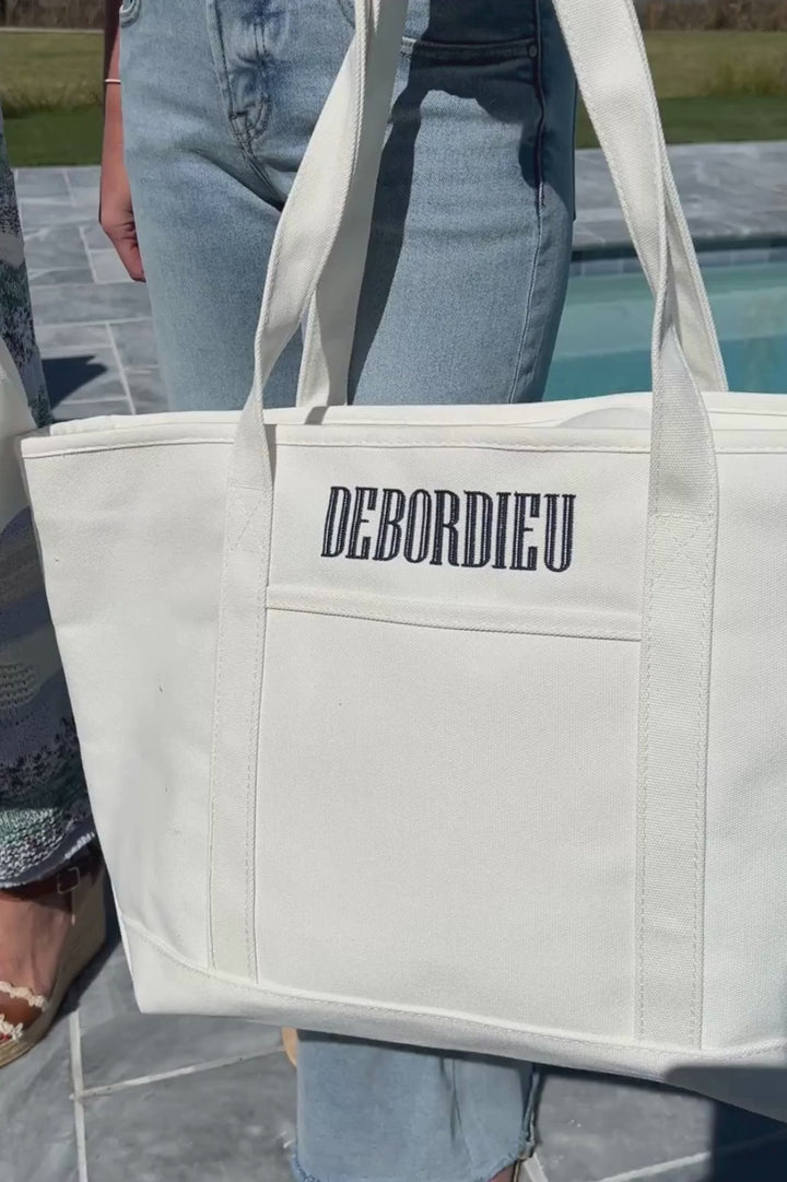 Lowcountry Tote Bag by Mimi Seabrook, Debordieu