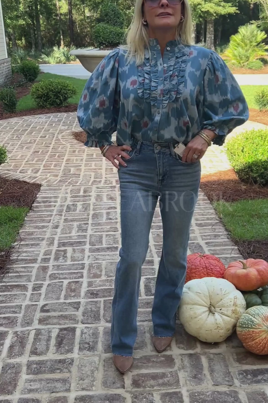 Graham bootcut cut jeans