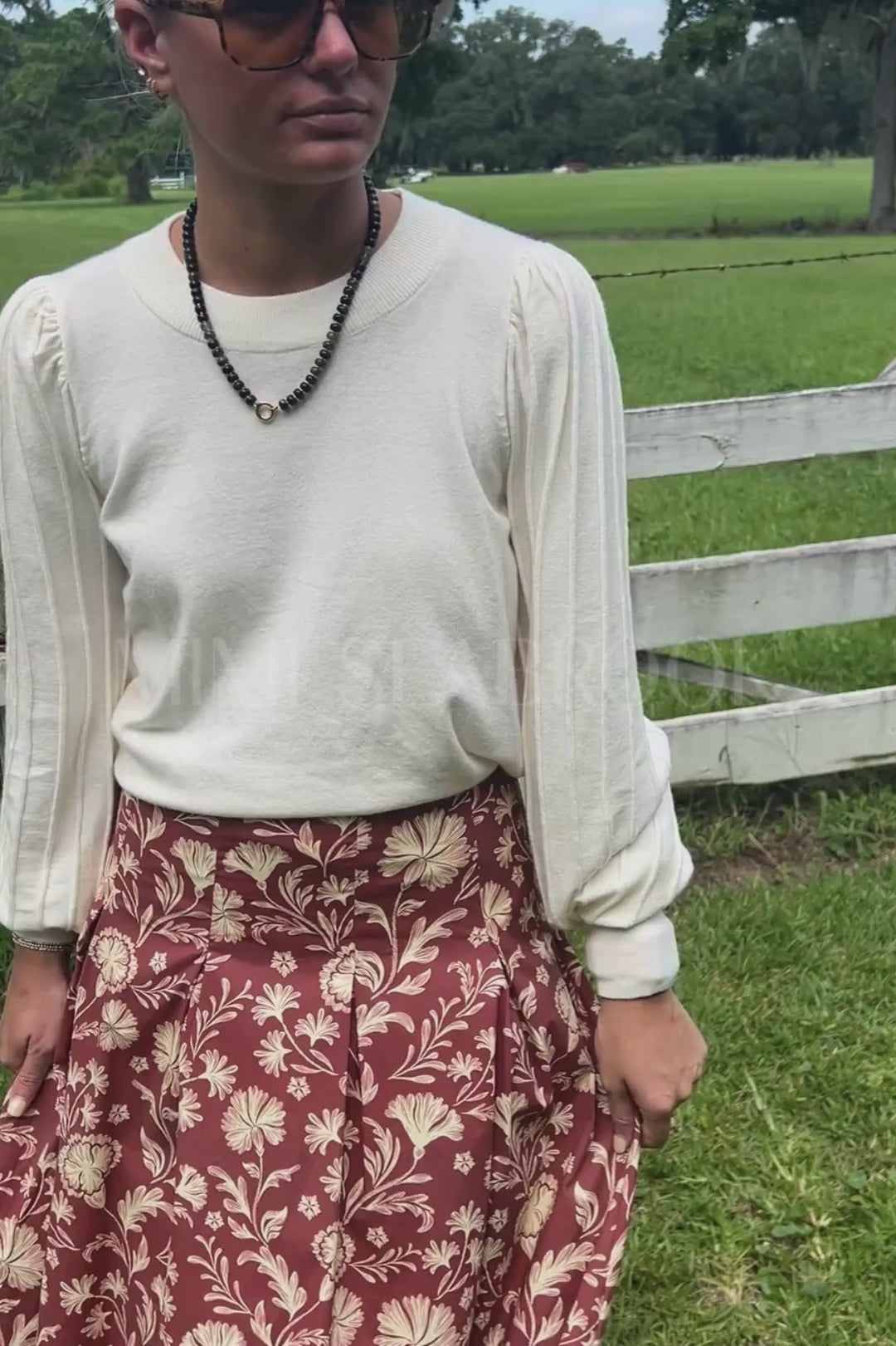 Oliver sweater, ivory