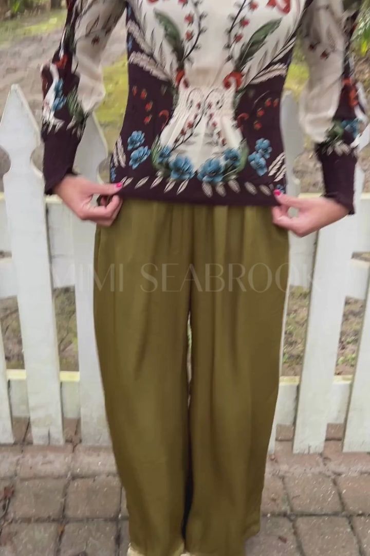 Fendler pants, avocado