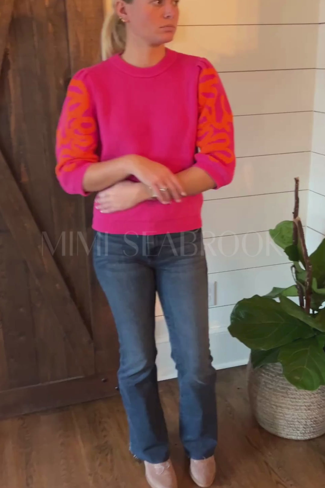 Ellianna sweater, pink