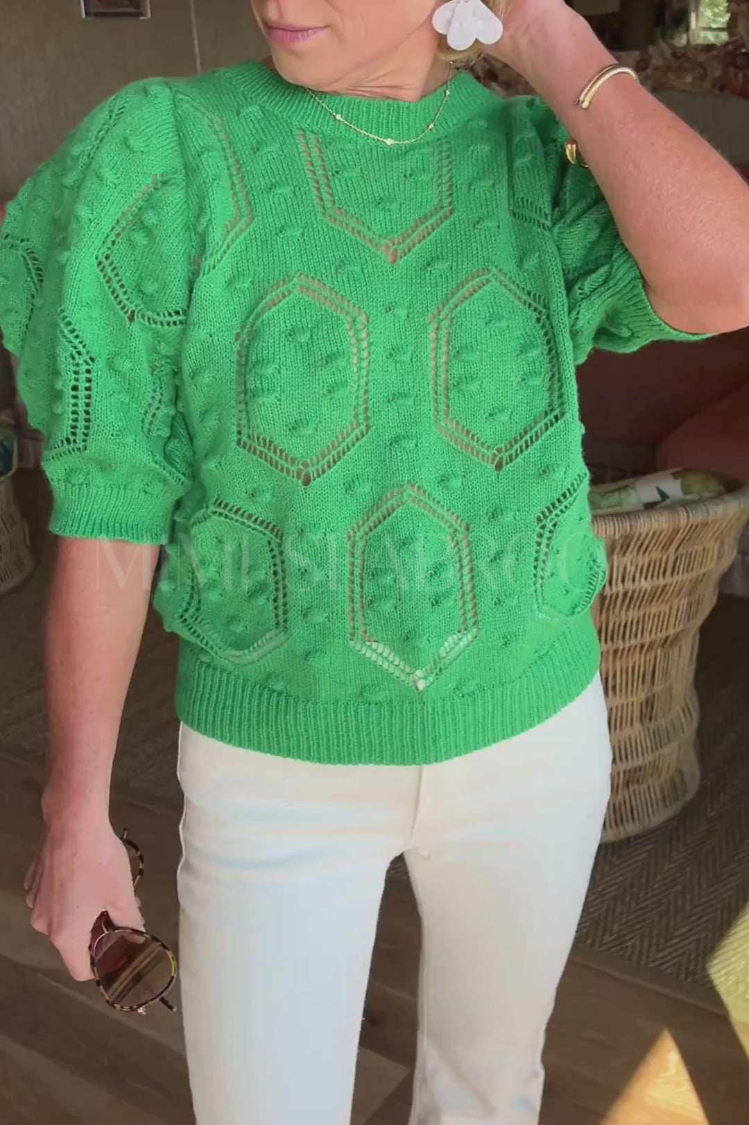 Pearlie sweater top