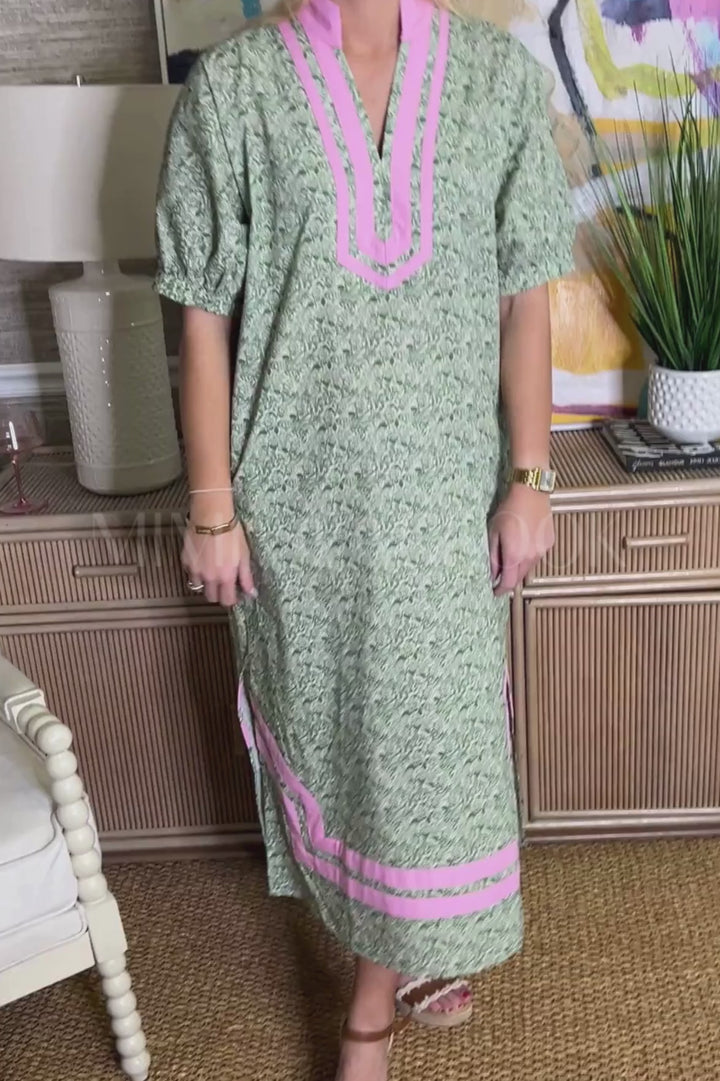 Orchard dress, green