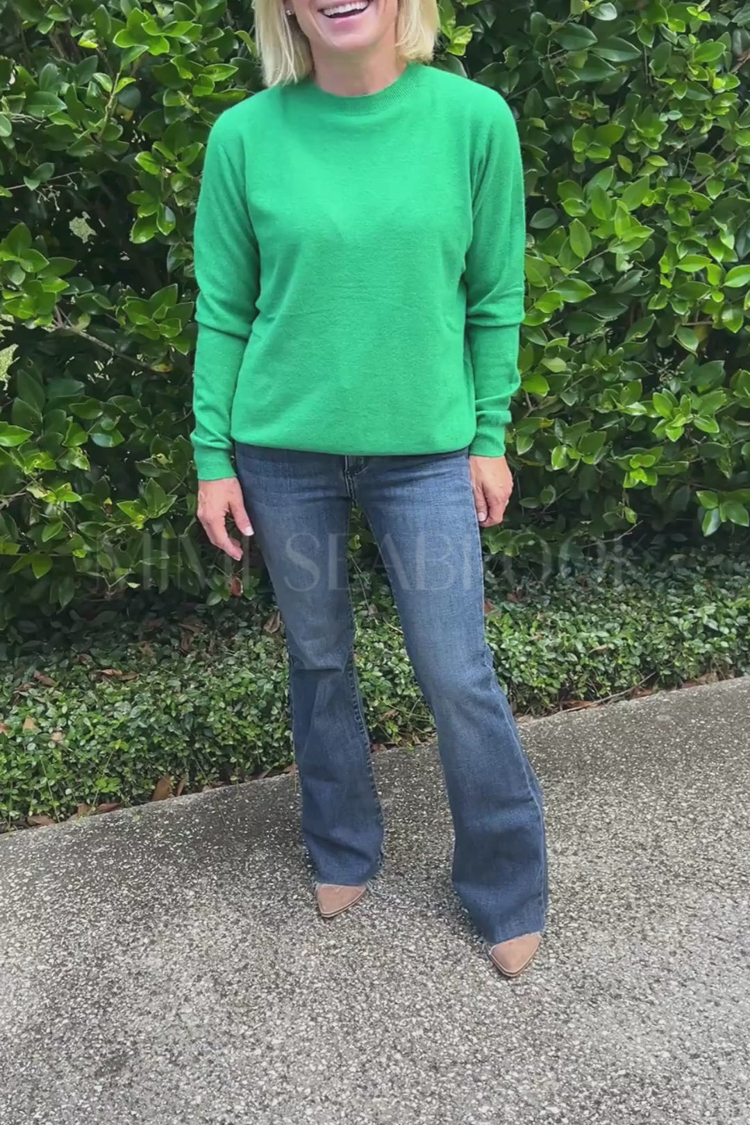 Davidson sweater, green