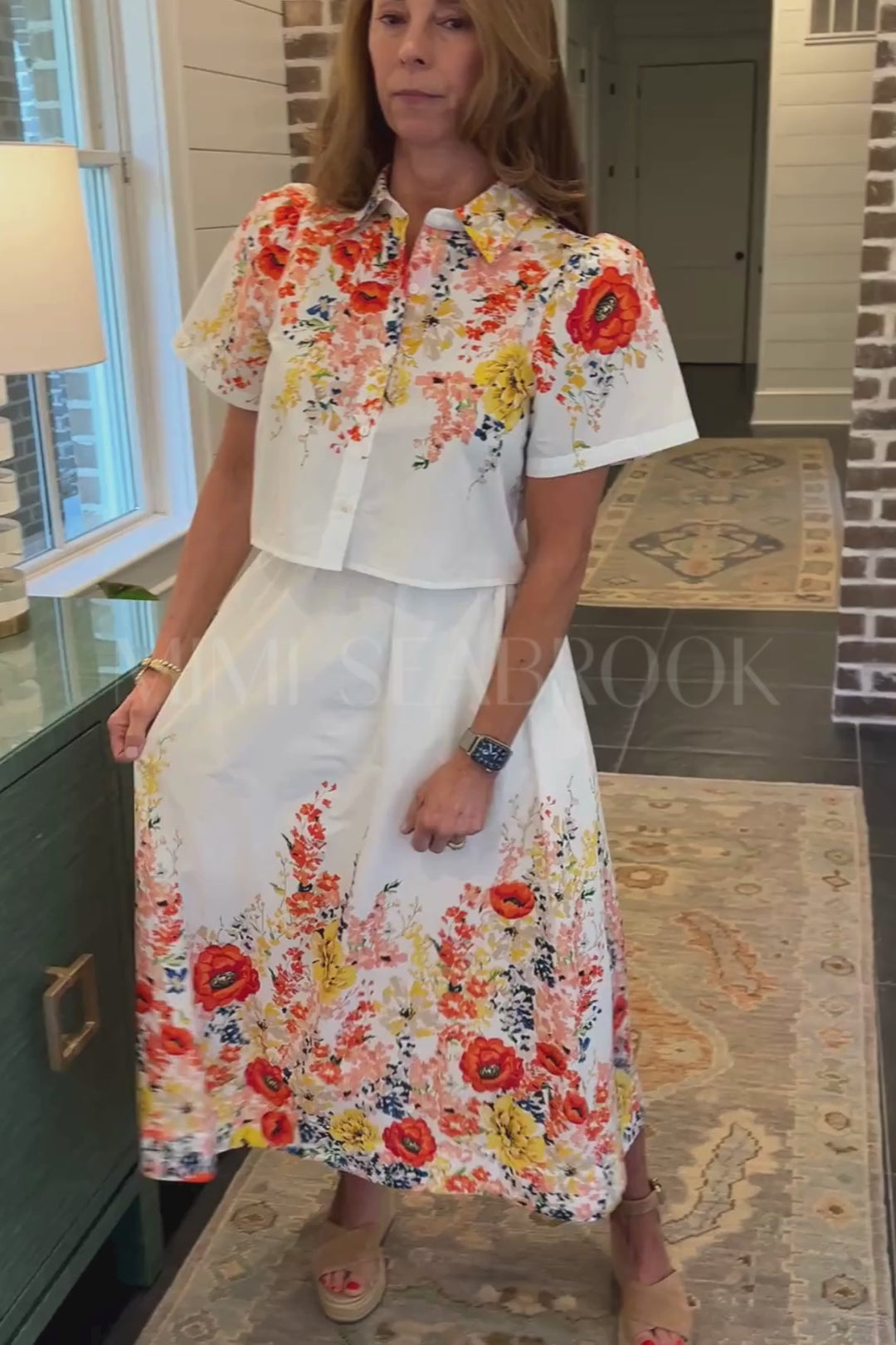 Windsor skirt, off white