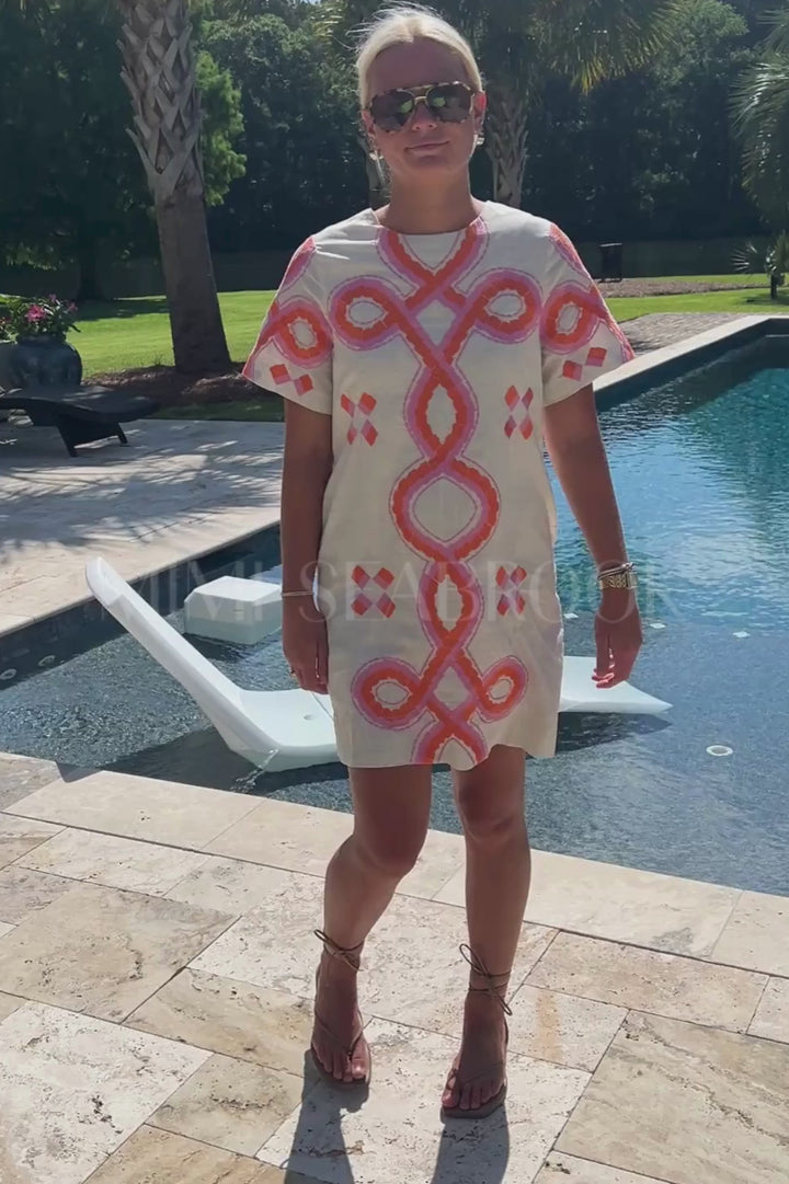 Monica dress, cream