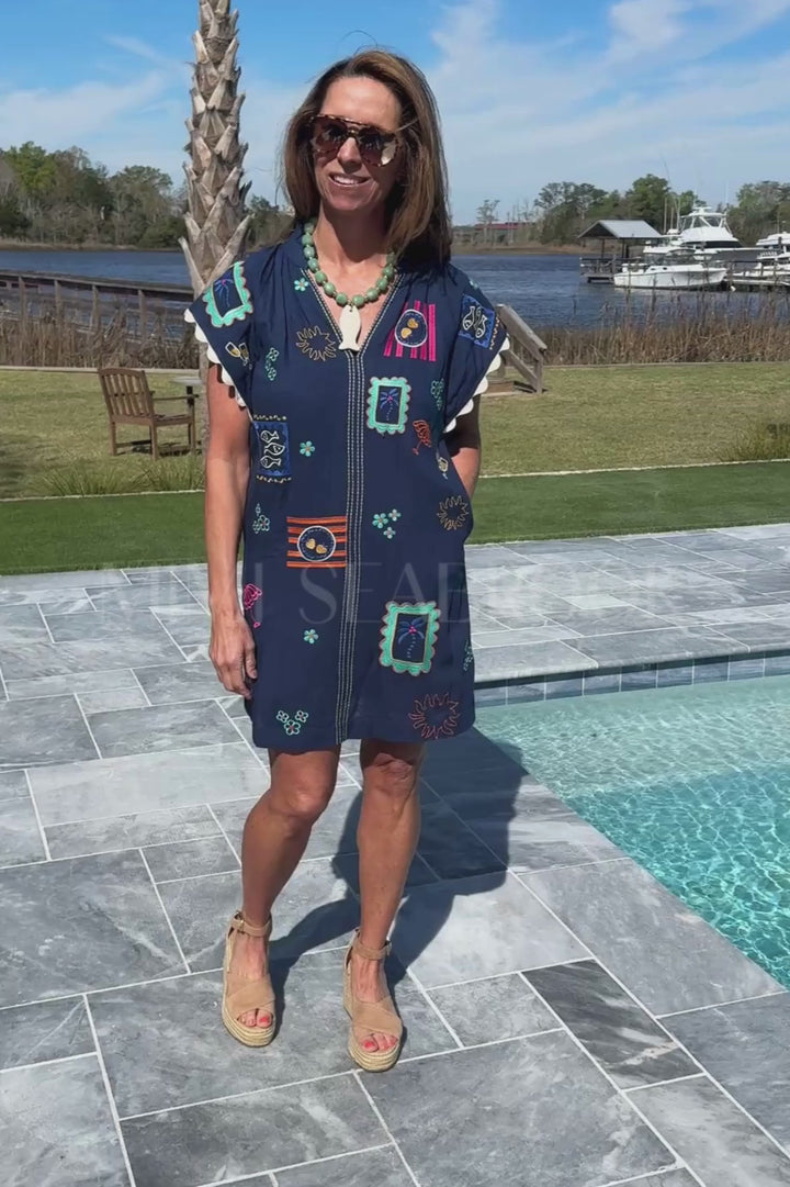 Mika dress, navy