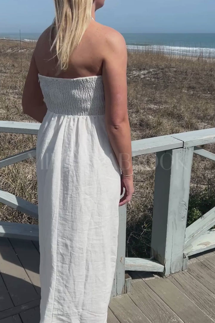 Neill dress, white
