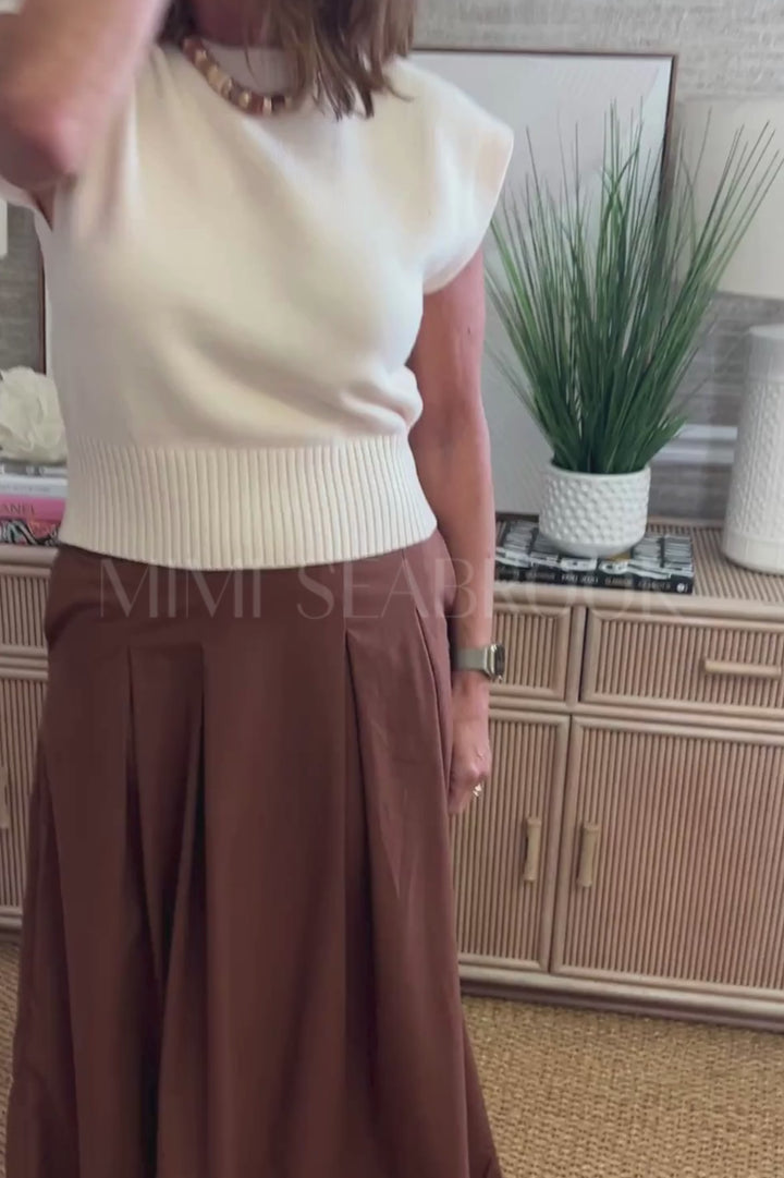Maryann skirt, brown