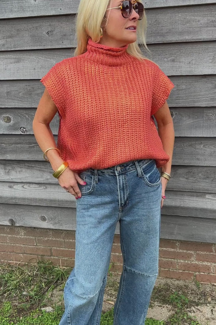 Bilton sweater, orange