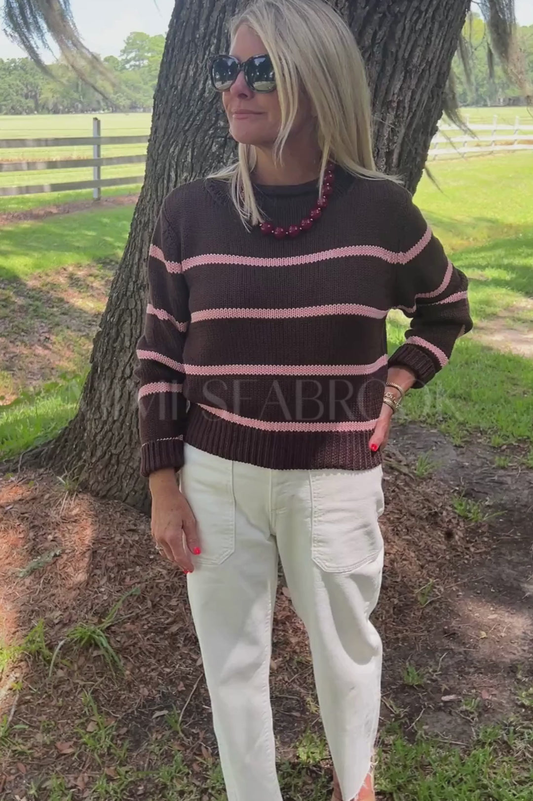 Elbert sweater, brown