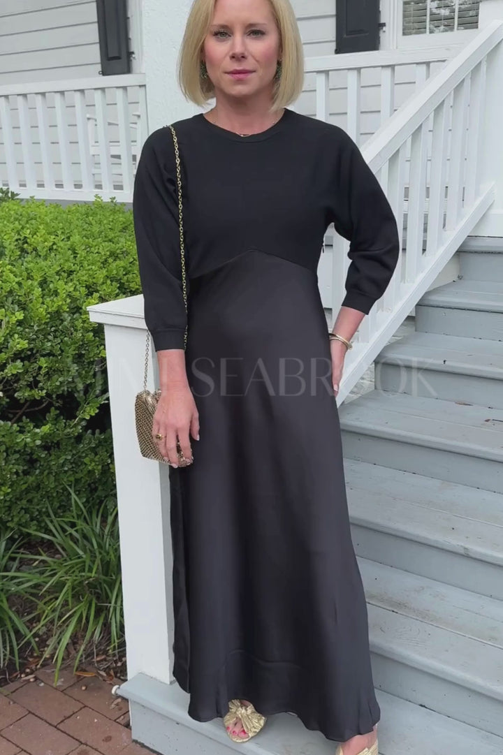 Guinevere dress, black