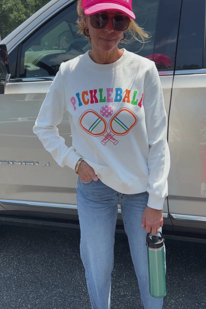 Pickleball sweatshirt top