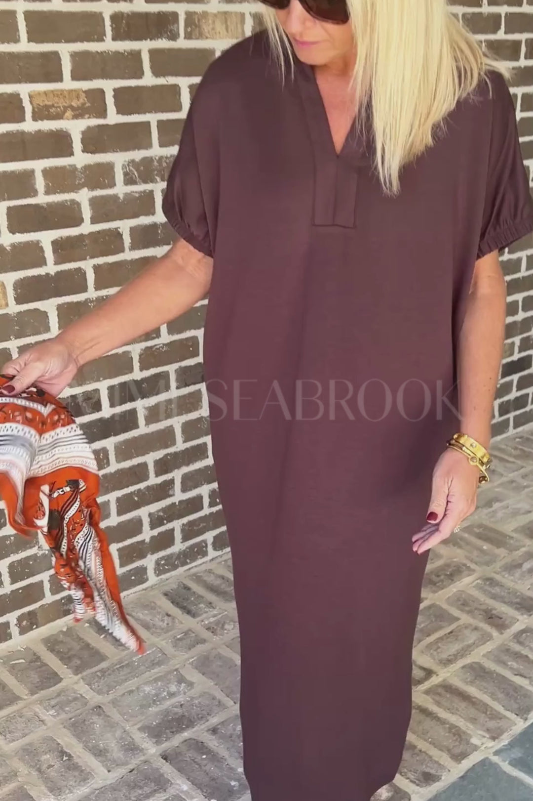 Lara dress, espresso