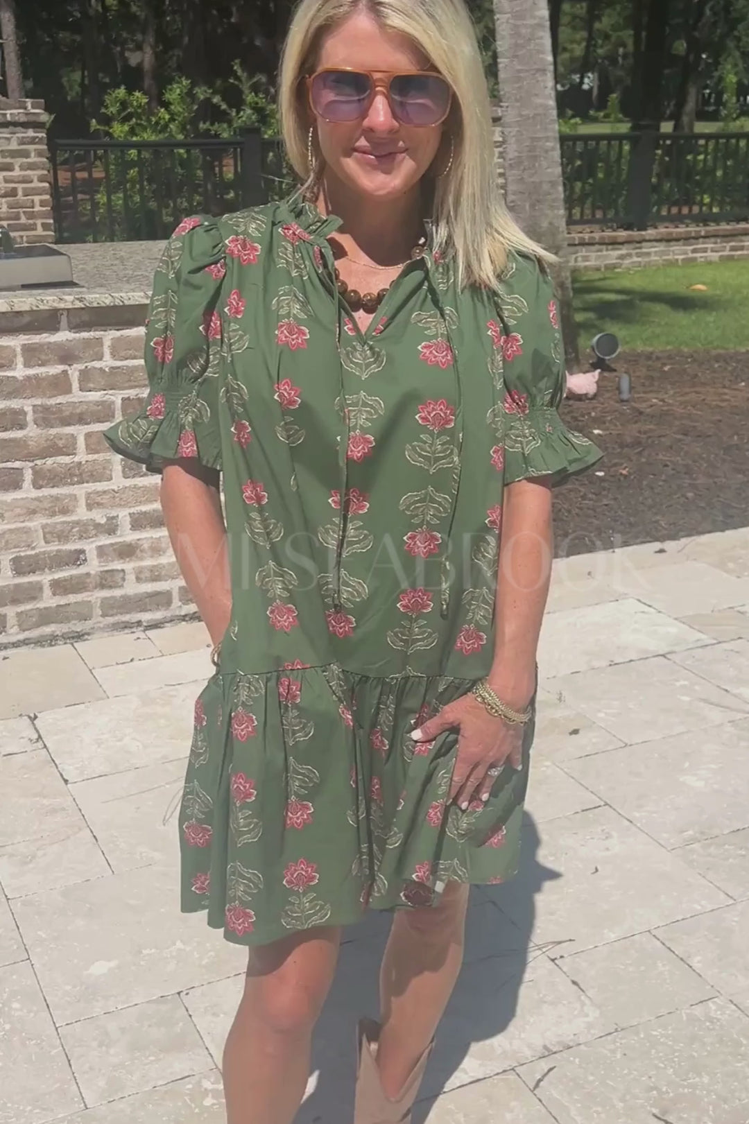 Johanna dress, olive