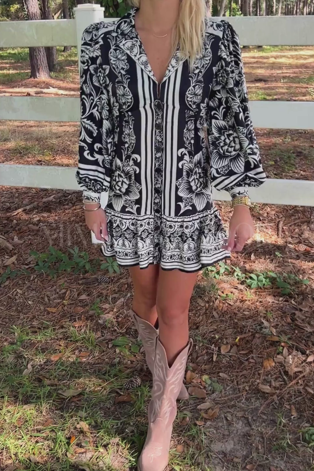 Lisbon Mini Dress by Farm Rio