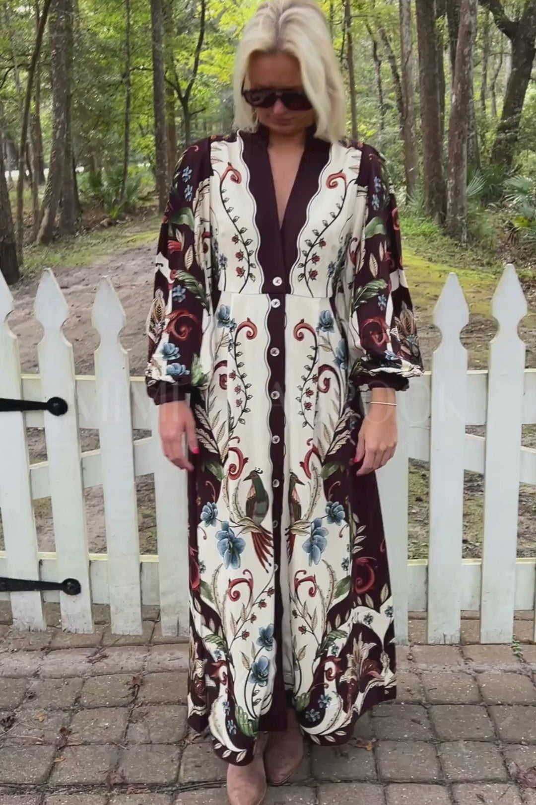 Millena Winter Maxi Dress by Farm Rio