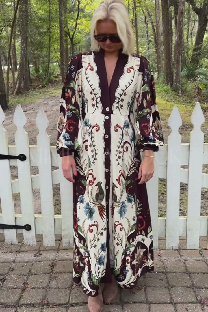 Millena Winter Maxi Dress by Farm Rio