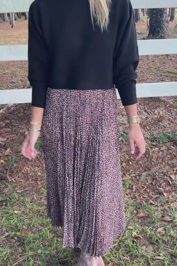 Natal sweater, black